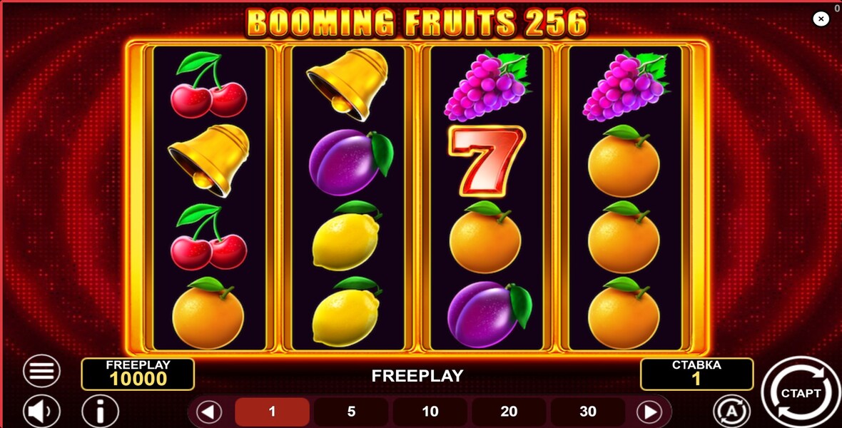 Booming Fruits 256
