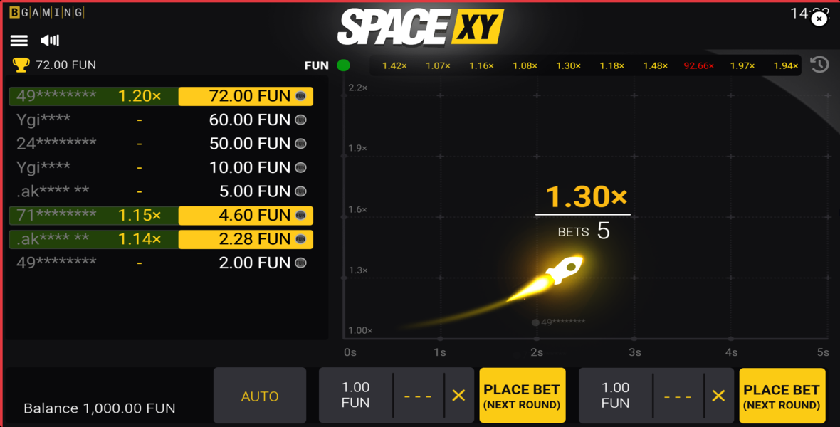 Space XY